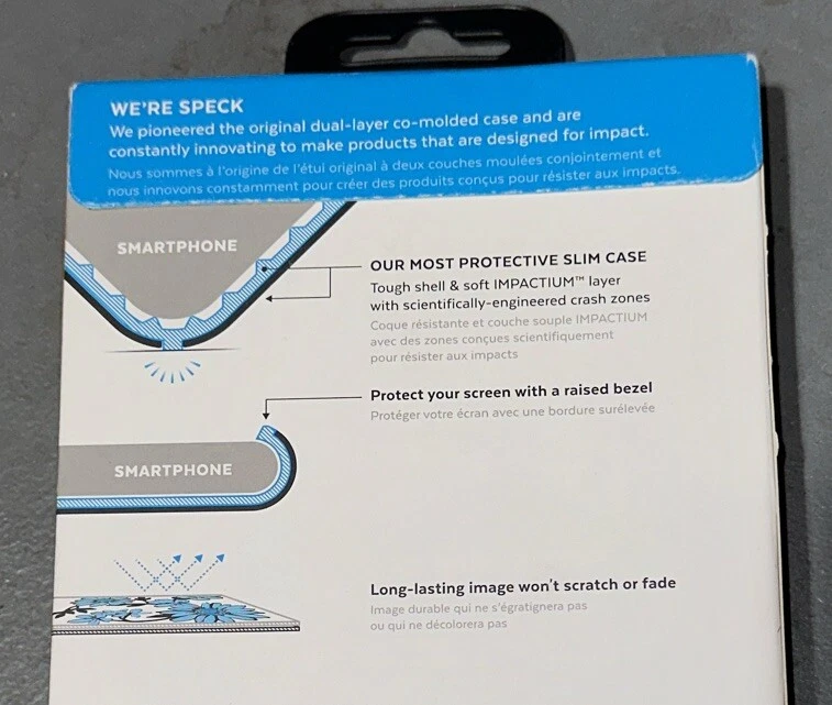 Estuche Speck Apple iPhone 6S Plus 7 Plus 8 Plus Presidio Tintado Dorado Moteado Foto 2 de 3