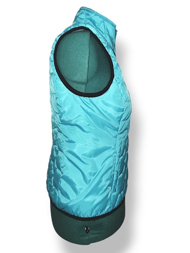 Marker Teal Full Zip Quilted Insulated Puffer Vest With Pockets Size Medium - Picture 4 of 7