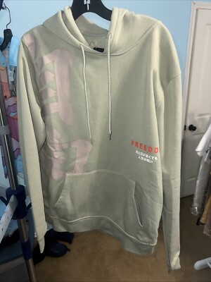 RUE 21 Greenish Grey Hoodie, Freedom Size Medium