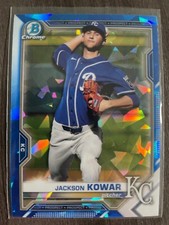 2021 Bowman Chrome Jackson Kowar Sapphire Edition Blue Refractor BCP-43