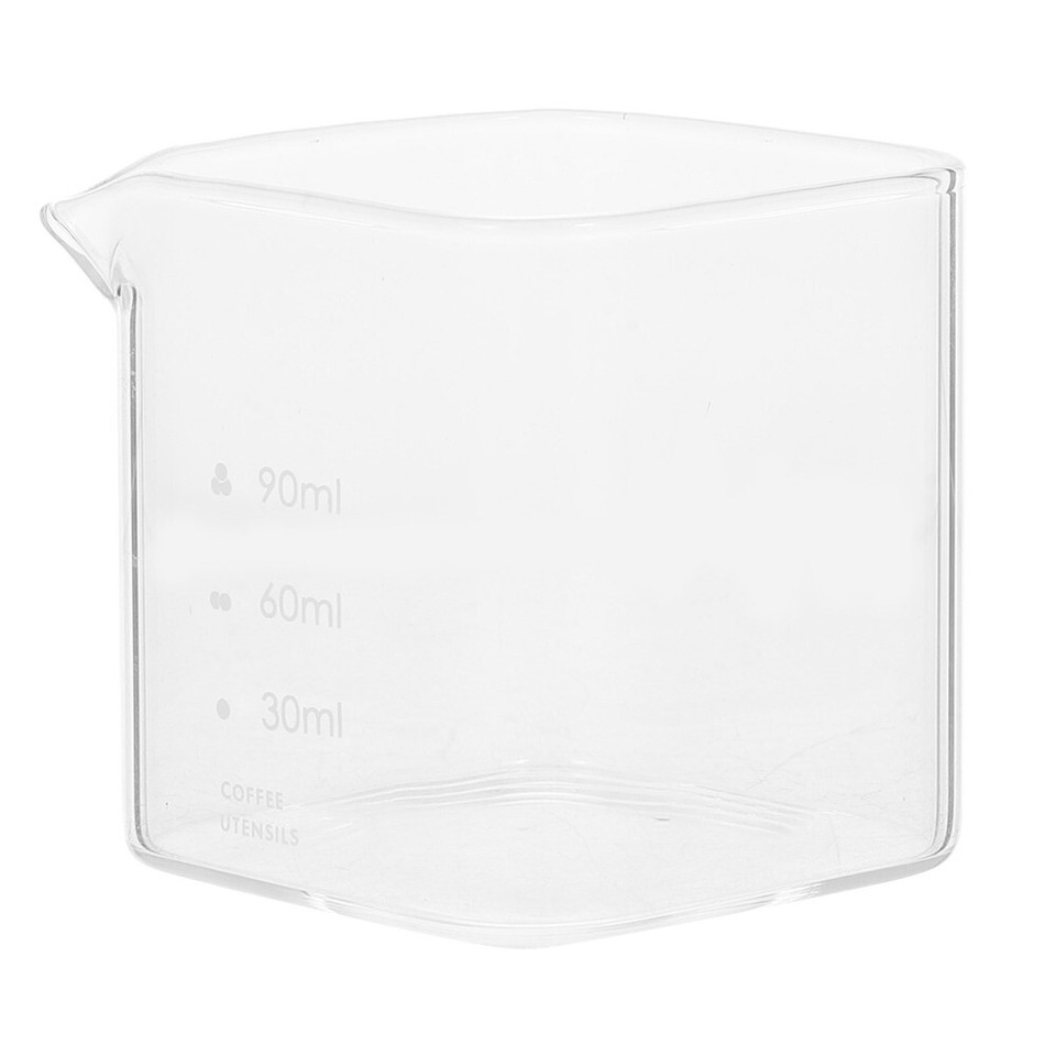 Glass Creamer Coffee Milk Creamer Frothing Pitcher 90 ML Creamer Jug