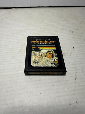 Super Breakout (Atari 2600, 1981) Cart only Used