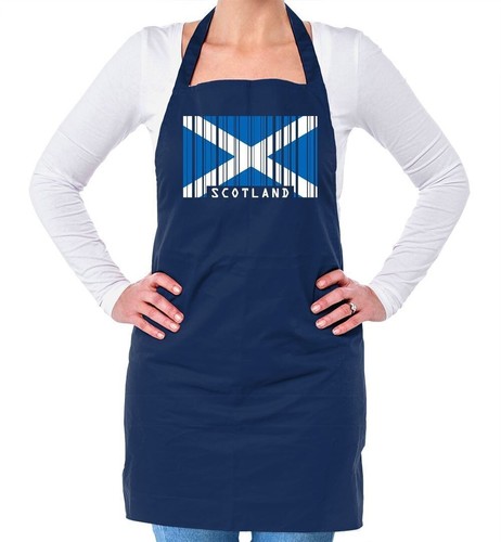 Scozia Barre Bandiera - Unisex Adulti Grembiule - Scozzese Edimburgo Città Love
