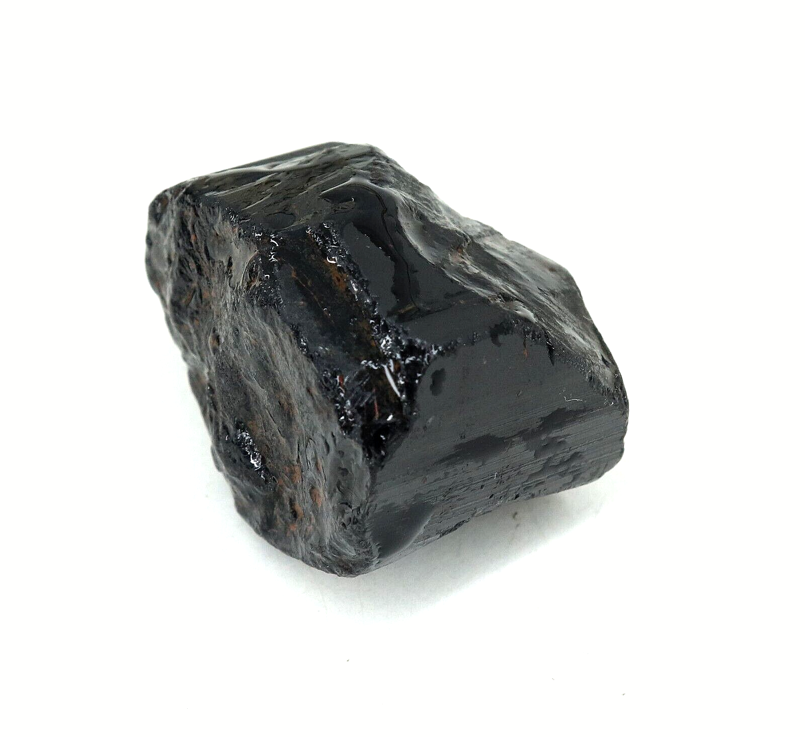Natural Black Tourmaline Rough Crystal Healing Mineral Specimen 91.20 Ct