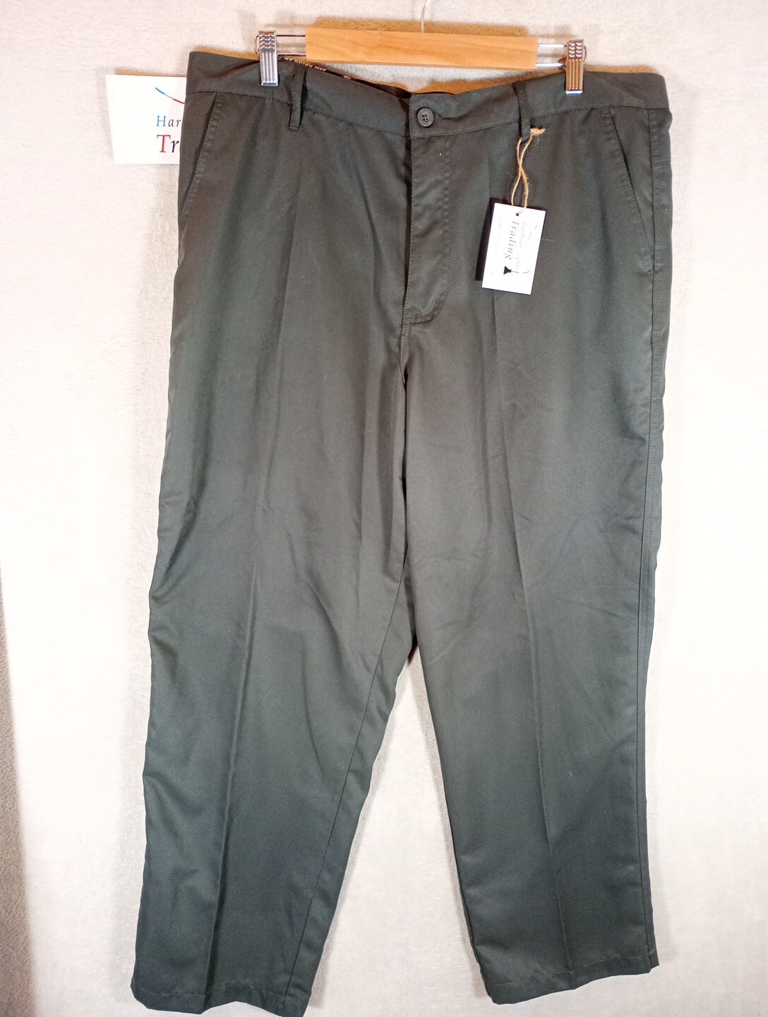 Pantalones Dunlop Gris Para Hombre Ropa Informal M 40 Cintura 31 R Pierna Golf Nuevo con Etiquetas Nuevos