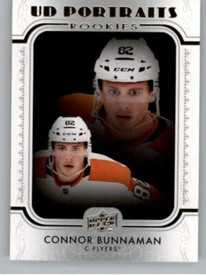 2019-20 Upper Deck Series 2 UD Portraits Rookies #P-55 Connor Bunnaman - Flyers - Bild 1 von 2