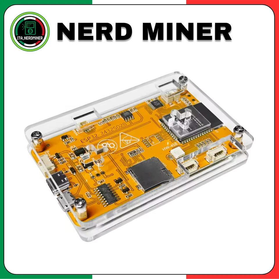 Bitcoin Miner NerdMiner 1000KH/s!! 🇮🇹 Spedizione Gratis *NMMiner* - Immagine 4 di 4