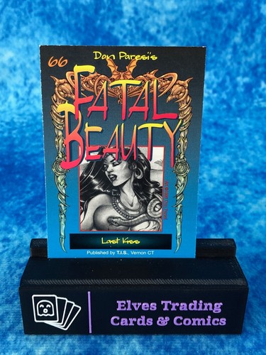 Don Paresi's Fatal Beauty SINGLE Non-Sport Trading card Illustration Studio 1997 - Picture 134 of 182