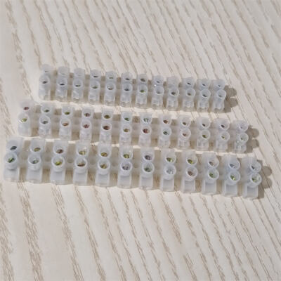 30pcs 12-Position 3A 6A 10A Double Row Screw Terminal Barrier Block Connectors