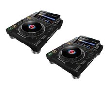  2 Two Pioneer DJ CDJ-3000 BUNDLE High-Resolution Pro-DJ Multiplayer Black 