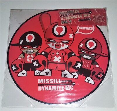 Missill & PM Feat Dynamite MC - Forward - *PICTURE DISC* - 12'' Vinyl - VG+ / VG