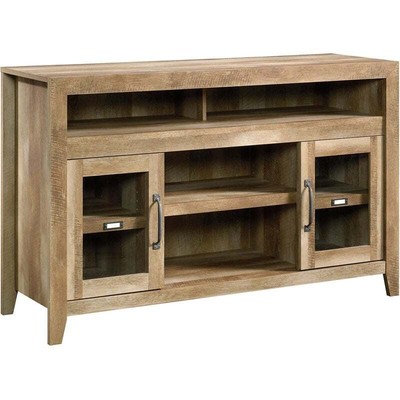 Sauder Dakota Pass TV Stand in Craftsman Oak