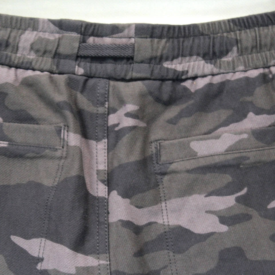 Athleta Stratum камуфляж зеленый эластичный пояс эластичной хлопок шорты размер 6 - Изображение 4 из 4