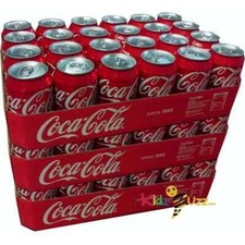 Coca Cola Original Taste Coke 330ml Pack of 72 Cans Fizzy Soft Drink Full Case