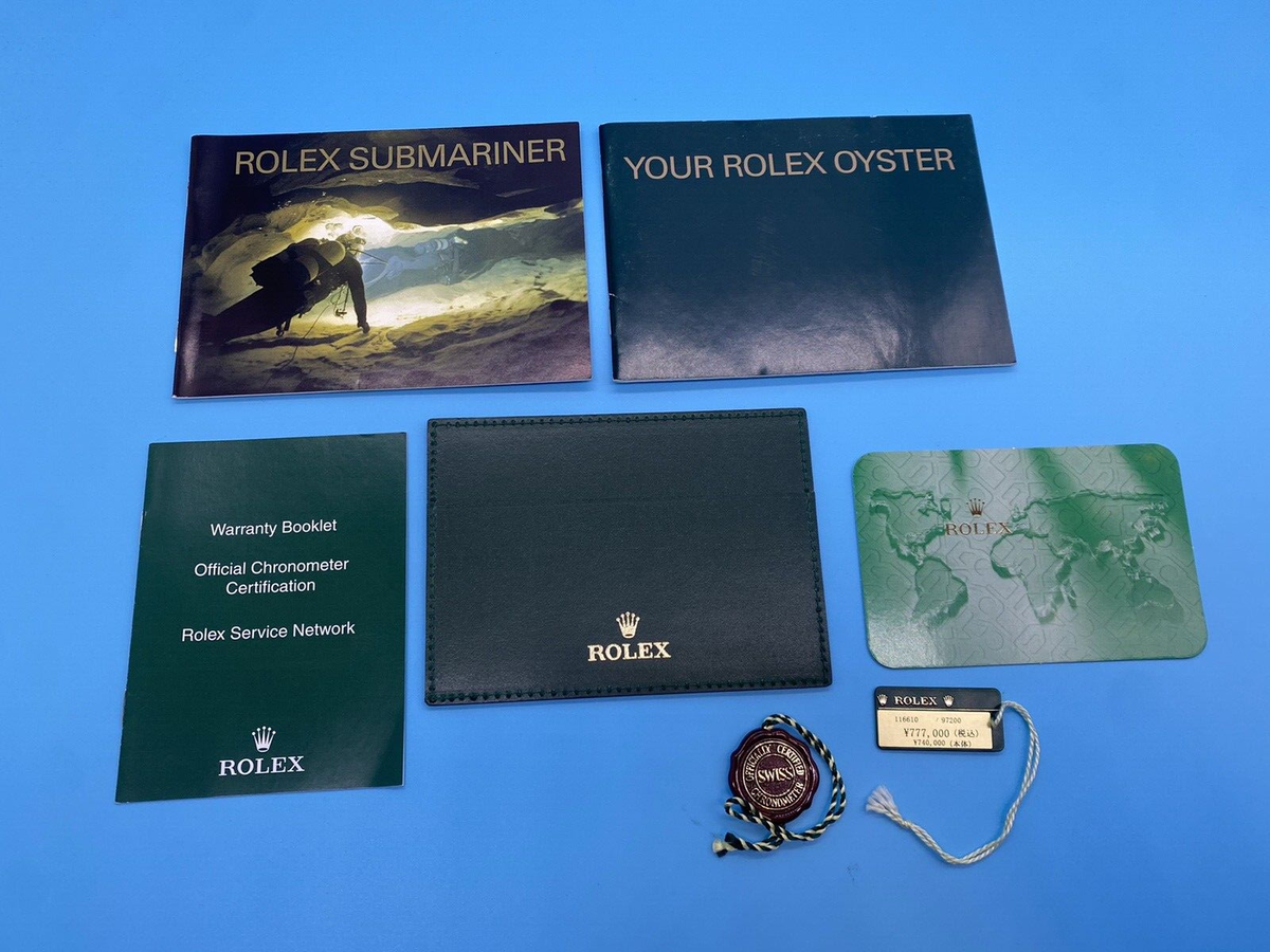 ROLEX SUBMARINER カタログ 冊子セット Rolex Submariner Booklet Set From 2008 | eBay