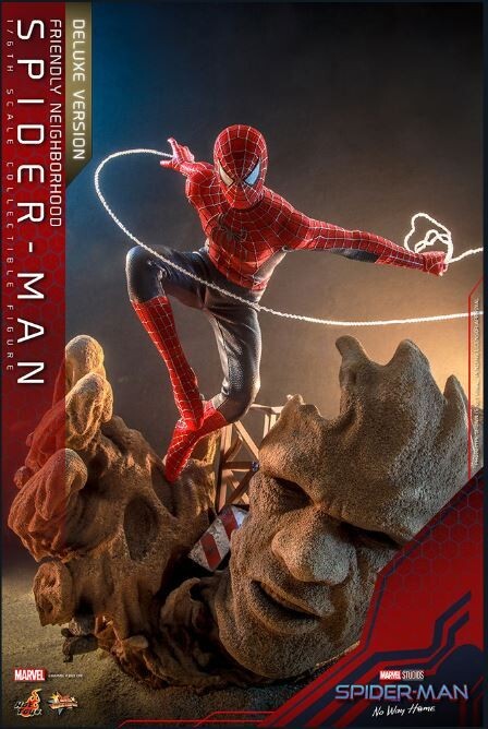 Hot Toys No Way Home Spider-Man Neighborhood Deluxe Sixth
