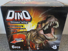 Dinosaur Pull Back Cars Toys 6 Pack Dino Racers For 3 Year Old Kids New