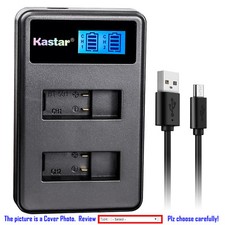 Kastar Battery Slim USB Charger for GoPro AHDBT-701 Gopro7 GoPro Hero 7 HD Black