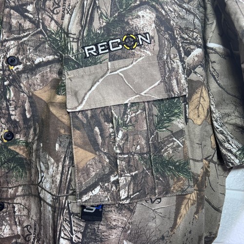 Scent Shield Recon System Layer One Camo Hunting Shirt Mens Size 2XL Real Tree - Picture 4 of 12