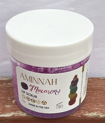 Aminnah   Macaron Lip Scrub   1 oz NEW