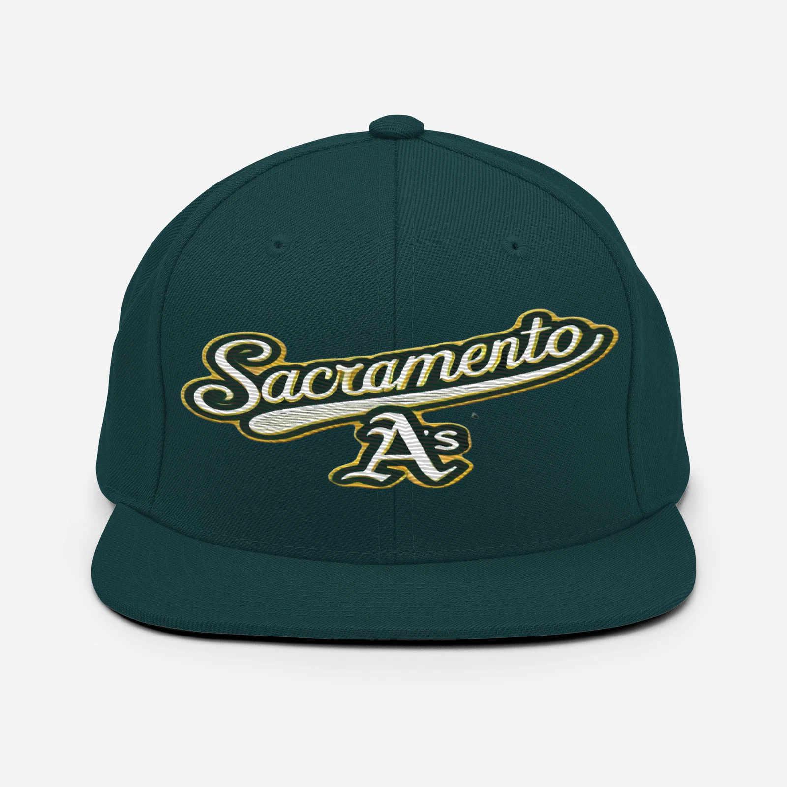 Sacramento A's - Premium Snapback Hat