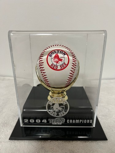2004 World Series Boston Red Sox FotoBall Baseball with Case printed signatures - Picture 6 of 6