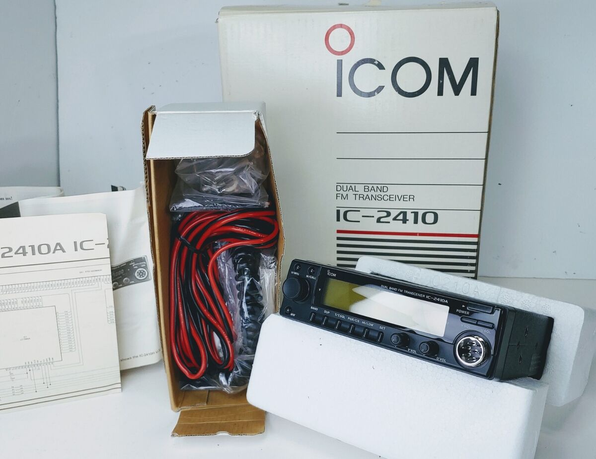 ICOM IC-2410 144/430MHz 10W Dual Band FM Mobile Transceiver ICOM IC-2410 144/430MHz 10W Dual Band FM Mobile Transceiver