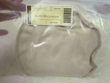 2004 Longaberger Happy Halloween Basket Liner - Oatmeal - #2859789 MIP!