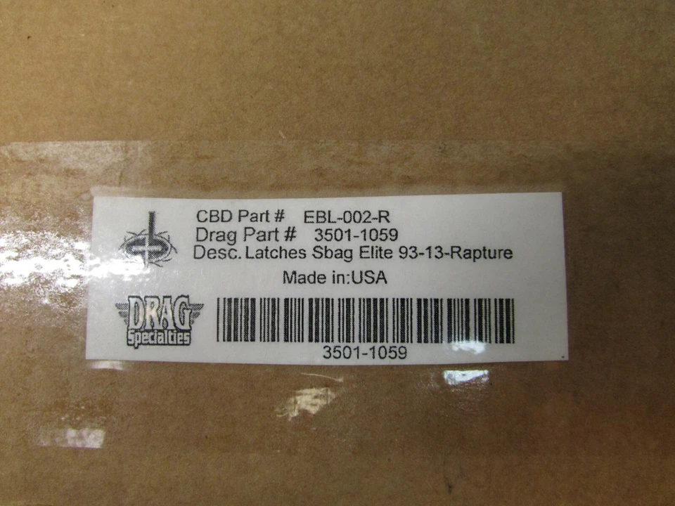 Carl Brouhard Designs alforje trava capa arrebatamento brilho preto EBL-002-R - Imagem 2 de 3