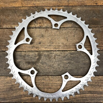 SHIMANO - comprido Vintage Shimano Dura Ace Chainring 53 Tooth 130 BCD 7400