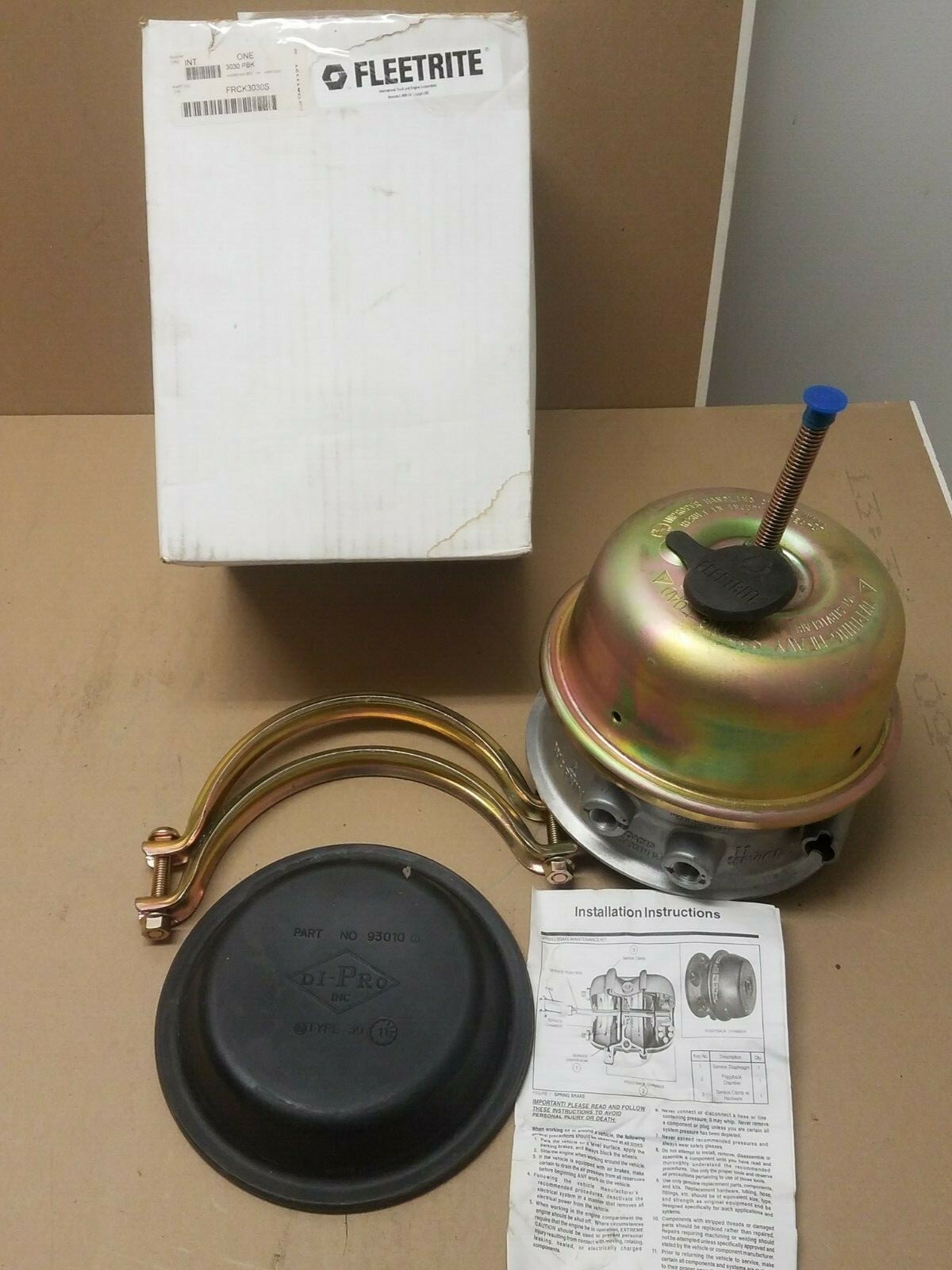 30/30 PIGGY BACK AIR BRAKE CHAMBER KIT FRCK3030S eBay