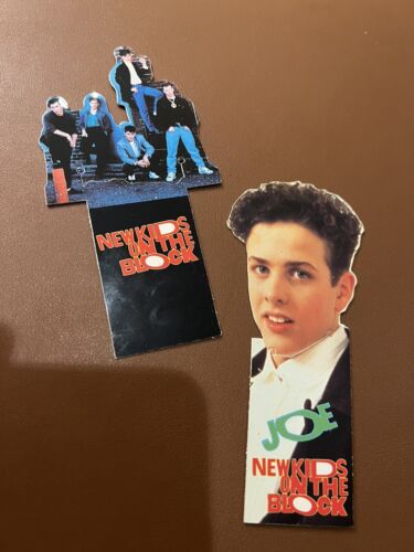 Deux 2 clips en plastique vintage neufs Kids on the Block 1990 Joey McIntyre - Photo 1 sur 6