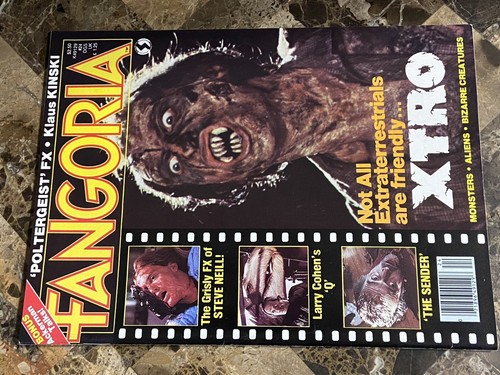 1982 FANGORIA MAGAZINE 24 XTRO  POLTERGEIST Q RARE VINTAGE UNREAD 1ST PRT MINTY! - Picture 2 of 5