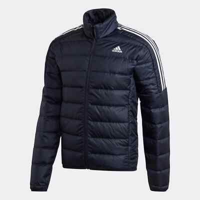 Adidas Essentials Down Insulated Puffer Jacket Men's Navy Blue