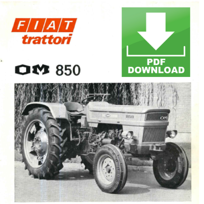 TRATTORE FIAT OM 750 Automatic Manuale uso manutenzione libretto TRATTORE FIAT OM 750 Automatic Manuale uso manutenzione libretto