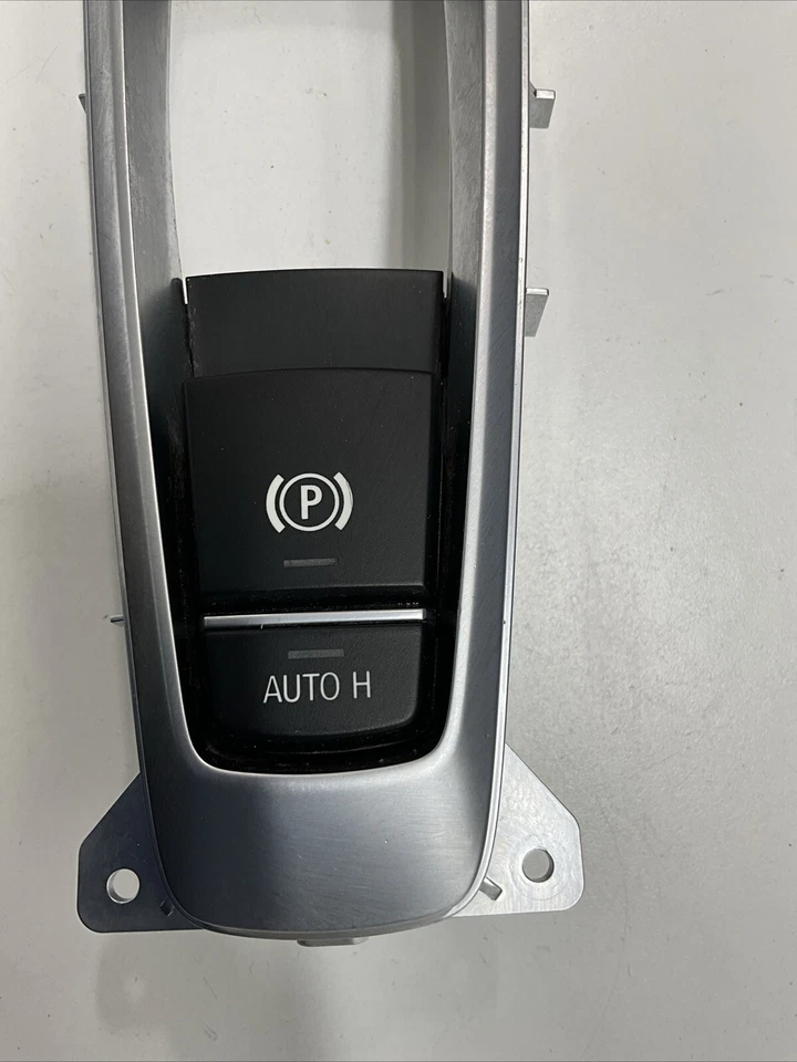BMW X5 2017 3,0 L interruptor interior freno de estacionamiento y bisel 3214611203 OEM Foto 2 de 4