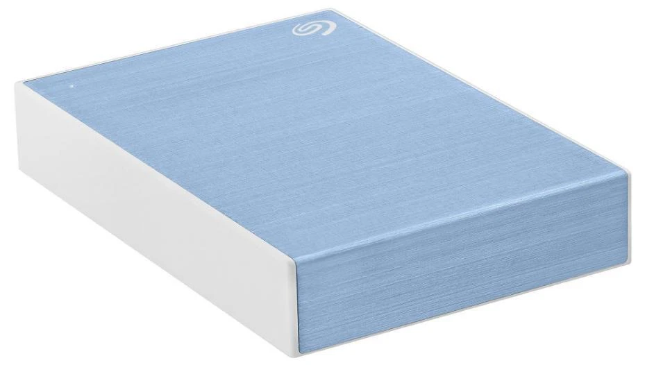 One Touch With Password Protection Usb 3.0 Portable Hard Drive 2Tb Blue - Image 4 of 4