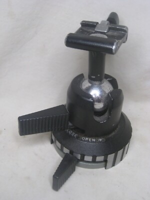 pre-owned mod 108 tripod head part Manfrotto ball   photography quick release