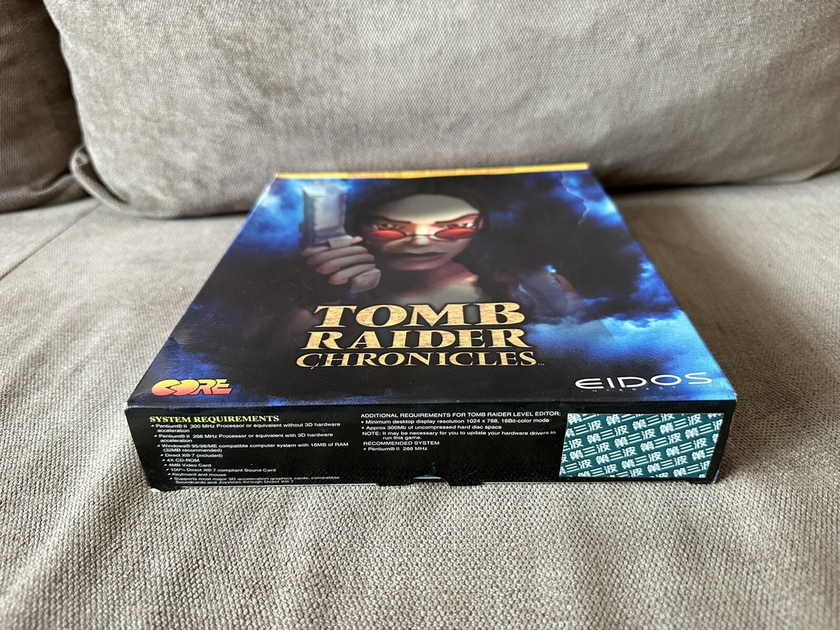Tomb Raider Chronicles - Pacific Asian Big Box Edition PC | eBay