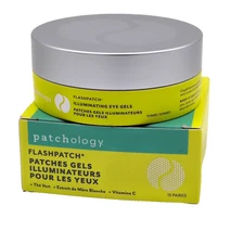 Patchology Flashpatch Illuminating Eye Gels [15 pr] Green Tea | Mulberry | Vit C