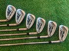 Ping i20 irons - red dot -5,6,8,9,W,U (NO 7) - RH - CFS stiff steel - Pure grips — photo 3