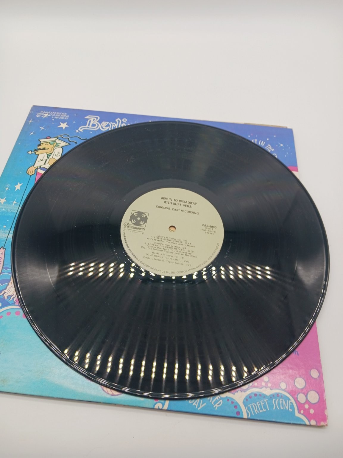 Paramount Berlin to Broadway with Kurt Weill Vinyl Record 2-Disc Set