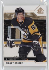 2018-19 SP Game Used Gold Spectrum Premium Material 2/10 Sidney Crosby #85 6m7