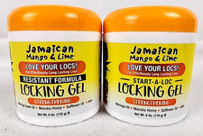 Jamaican Mango Lime Resistant Formula Locking Gel 6oz Each Lot of 2 New