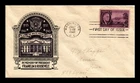 DR JIM STAMPS US COVER ROOSEVELT MEMORIAM FDC SCOTT 932 STAEHLE CACHET CRAFT