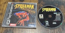 Sony Playstation 1 PS1 Spider-Man Black Label Complete Tested Guaranted