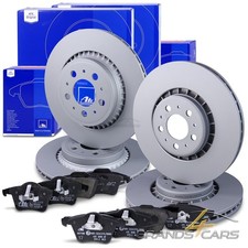 ATE BREMSSCHEIBEN Ø336/308 + BREMSBELÄGE VORNE + HINTEN FÜR VOLVO XC90 1 TYP 275