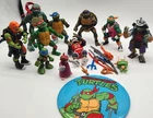 Lot Of Vintage Teenage Mutant Ninja Turtles Action Figure TMNT Accessories