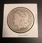 1884 S Morgan Silver Dollar - Hard Year