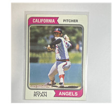Topps 1974 Nolan Ryan Base Set #20 California Angels MLB Baseball Card